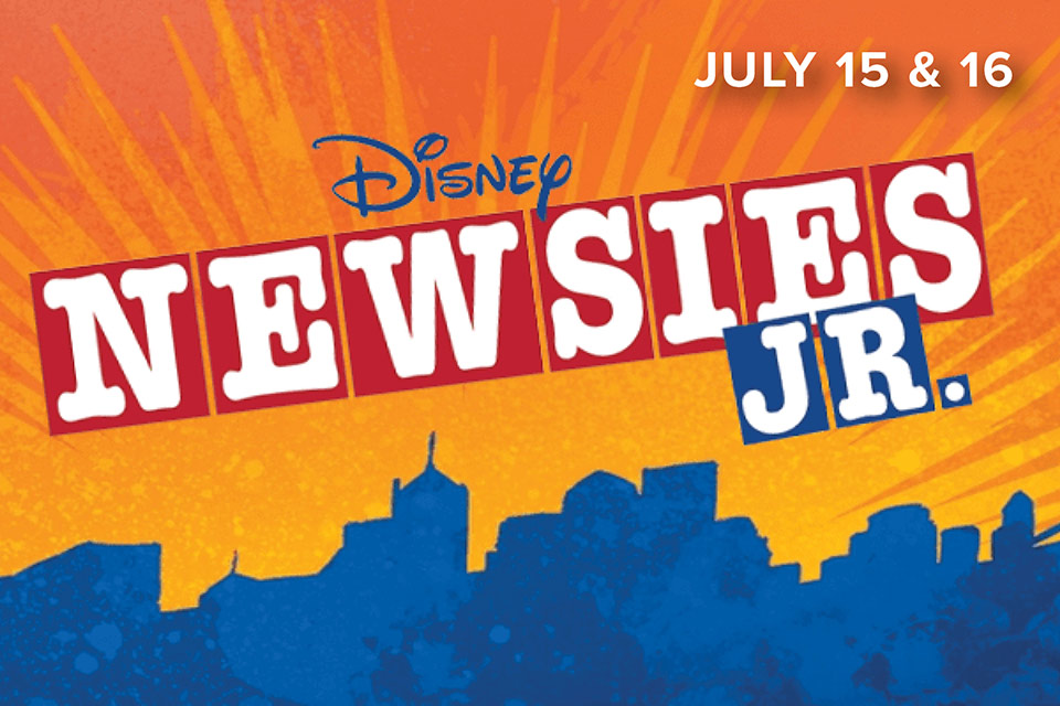 Kids Camp Production of ‘NEWSIES JR’ Plays July 15 & 16